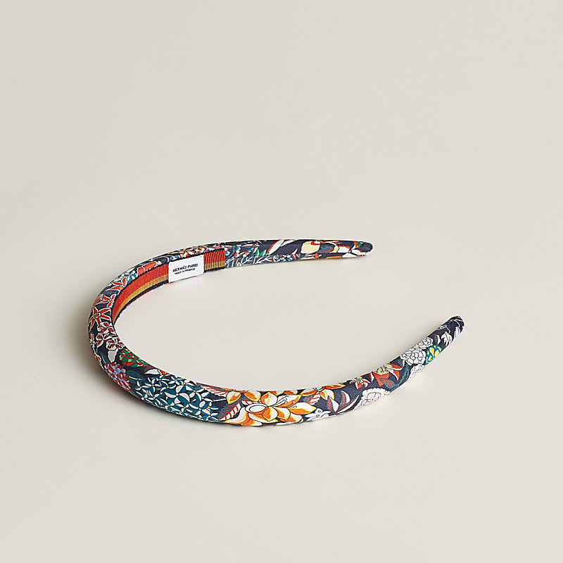 【花柄プリントが可愛い☆】HERMES Elsa Bloom ヘアバンド Elsa Bloom headband | Hermès Finland